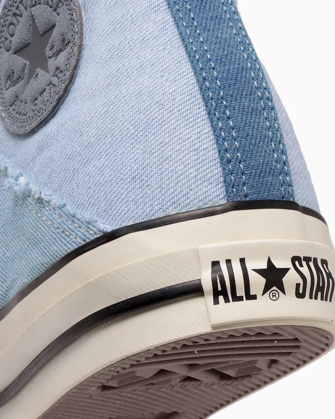 【4/18 発売】オールスターの次世代モデル「CONVERSE ALL STAR Ⓡ」からデニムのパッチワークで仕上げた DENIM PATCHWORK OX/HI (コンバース オールスター デニム パッチワーク)