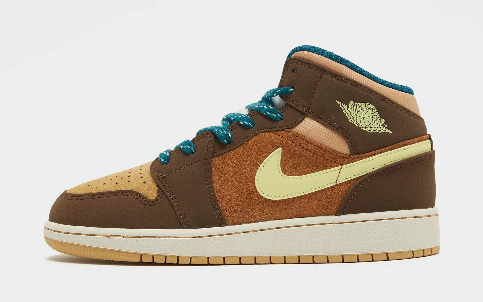 【国内 9/5 発売予定】ナイキ エア ジョーダン 1 ミッド ”カカオワウ/ジオードティール” (NIKE AIR JORDAN 1 MID “Cacao Wow/Geode Teal”) [DZ6335-200]