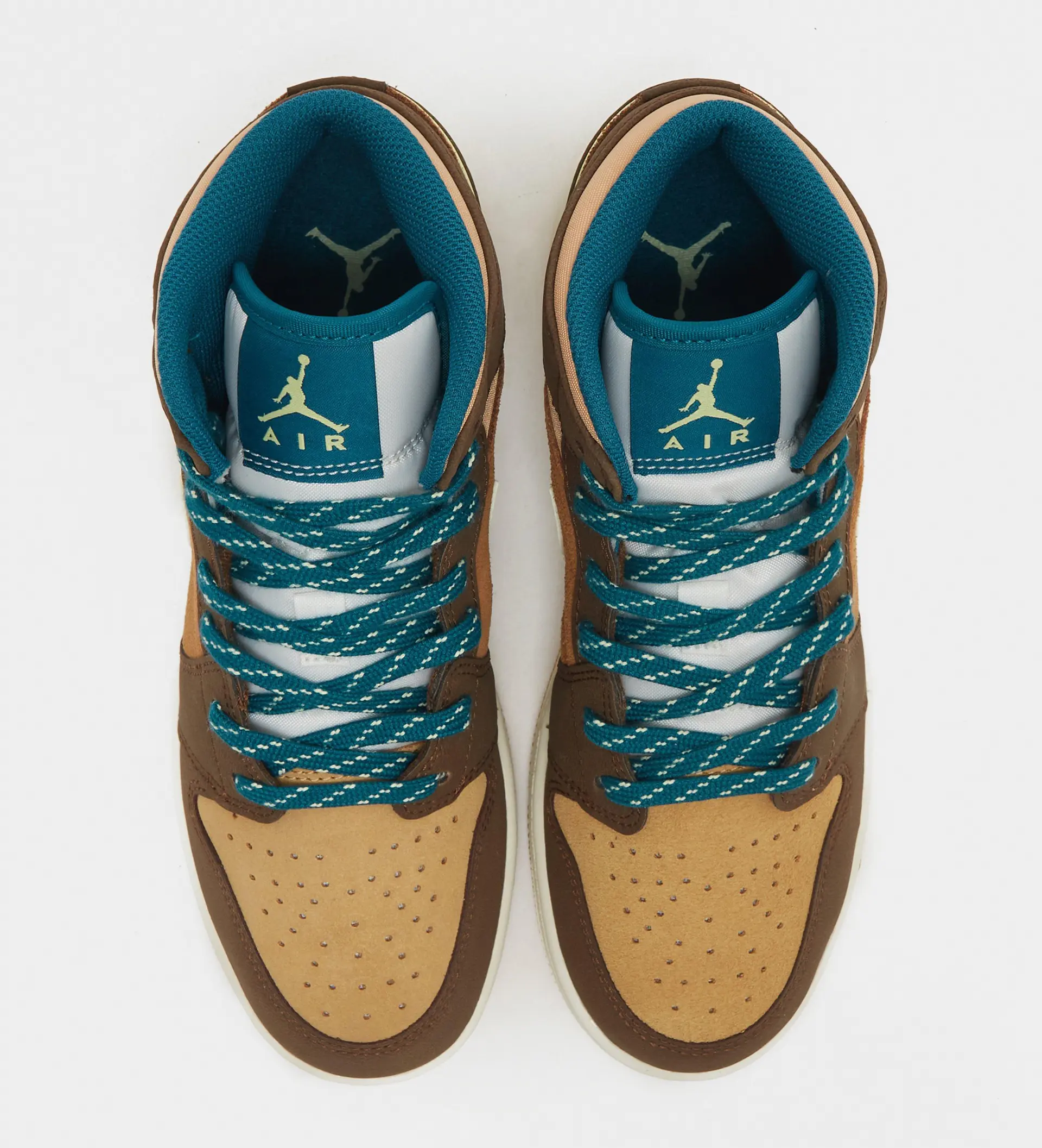 【国内 9/5 発売予定】ナイキ エア ジョーダン 1 ミッド ”カカオワウ/ジオードティール” (NIKE AIR JORDAN 1 MID “Cacao Wow/Geode Teal”) [DZ6335-200]