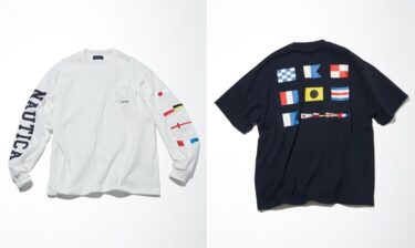 「NAUTICA/ノーティカ」から国際信号機で1983をプリントした”Signal Flags Pocket Tee”が発売！