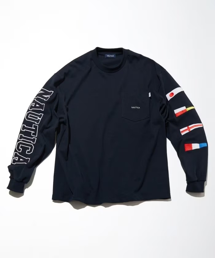 「NAUTICA/ノーティカ」から国際信号機で1983をプリントした”Signal Flags Pocket Tee”が発売！