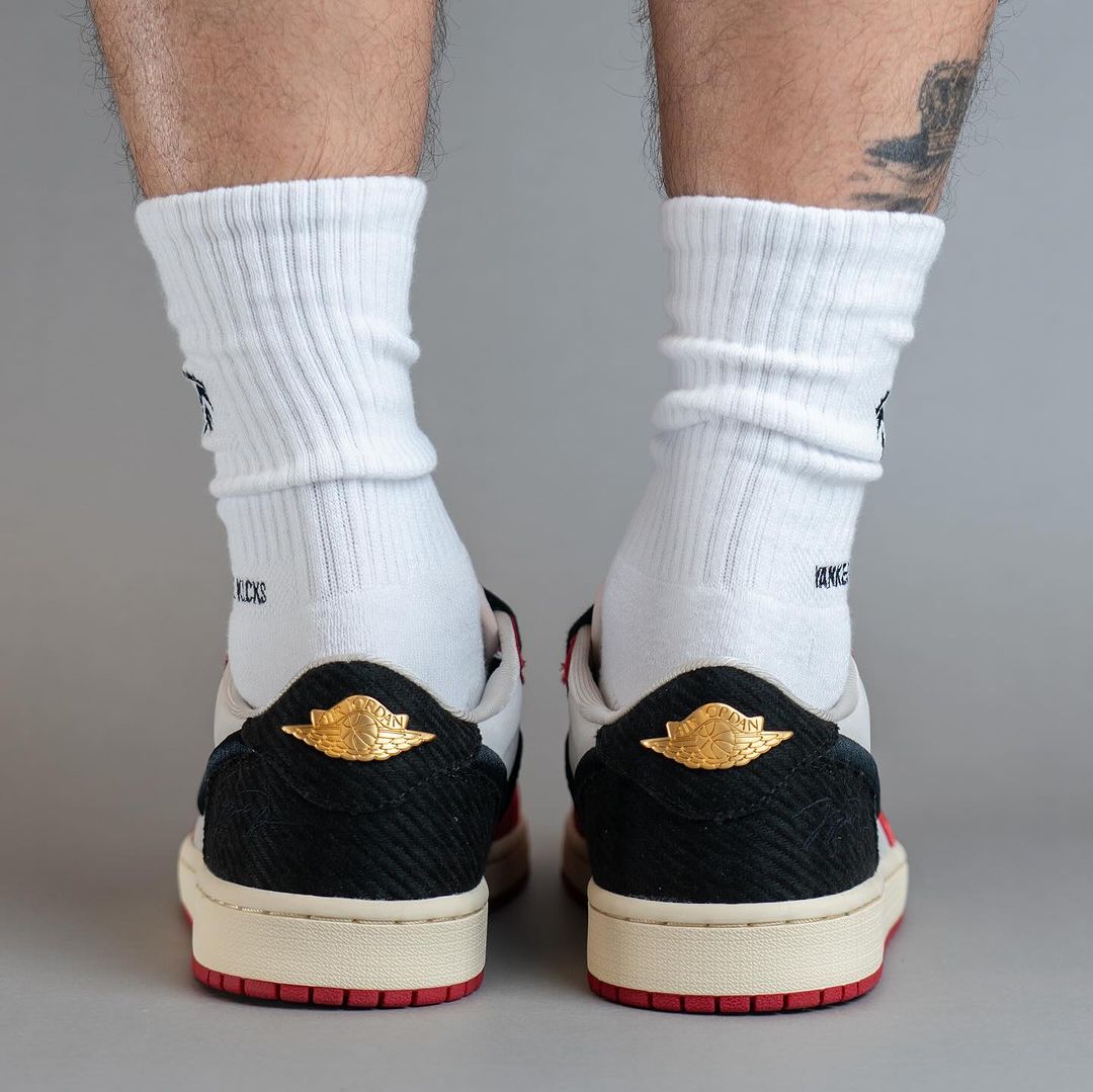 【国内 2024年 3/21 発売】Trophy Room × NIKE AIR JORDAN 1 LOW SP “Black/Sail” “Sail/Black/Vrsity Red” (トロフィールーム ナイキ エア ジョーダン 1 ロー SP “ブラック/セイル” “セイル/ブラック/バーシティレッド”) [FN0432-017/FN0432-100]