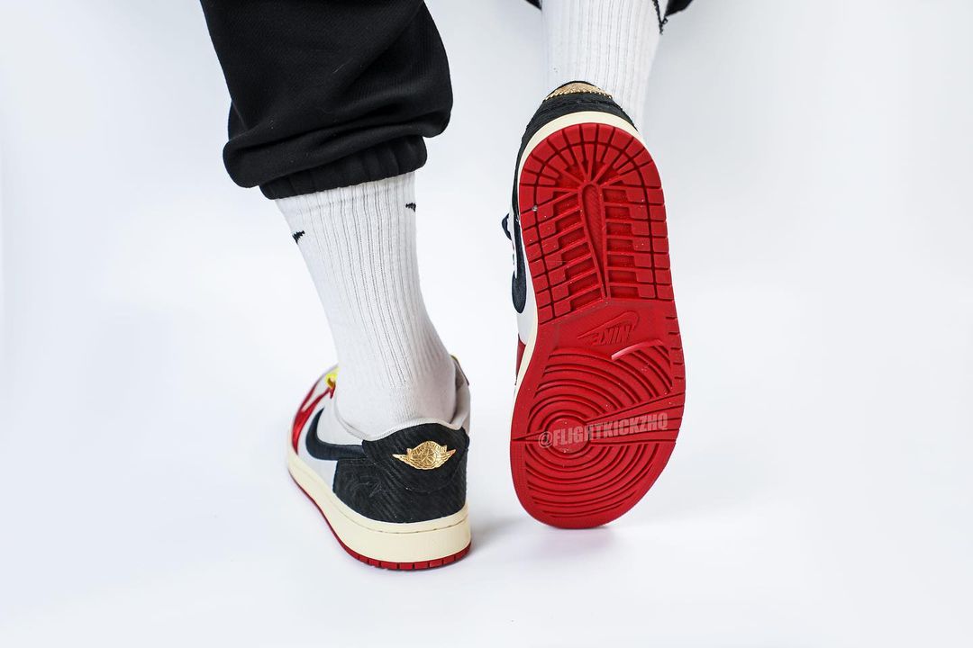 【国内 2024年 3/21 発売】Trophy Room × NIKE AIR JORDAN 1 LOW SP “Black/Sail” “Sail/Black/Vrsity Red” (トロフィールーム ナイキ エア ジョーダン 1 ロー SP “ブラック/セイル” “セイル/ブラック/バーシティレッド”) [FN0432-017/FN0432-100]