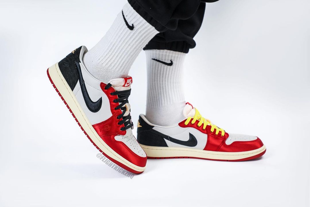 【国内 2024年 3/21 発売】Trophy Room × NIKE AIR JORDAN 1 LOW SP “Black/Sail” “Sail/Black/Vrsity Red” (トロフィールーム ナイキ エア ジョーダン 1 ロー SP “ブラック/セイル” “セイル/ブラック/バーシティレッド”) [FN0432-017/FN0432-100]