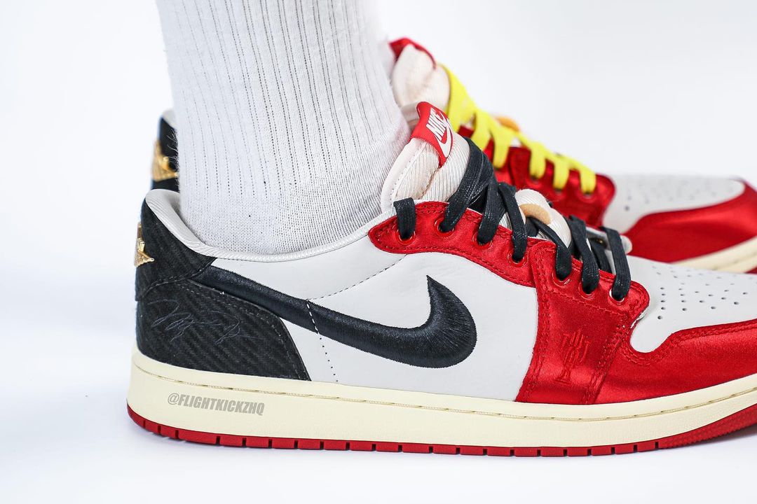 【国内 2024年 3/21 発売】Trophy Room × NIKE AIR JORDAN 1 LOW SP “Black/Sail” “Sail/Black/Vrsity Red” (トロフィールーム ナイキ エア ジョーダン 1 ロー SP “ブラック/セイル” “セイル/ブラック/バーシティレッド”) [FN0432-017/FN0432-100]