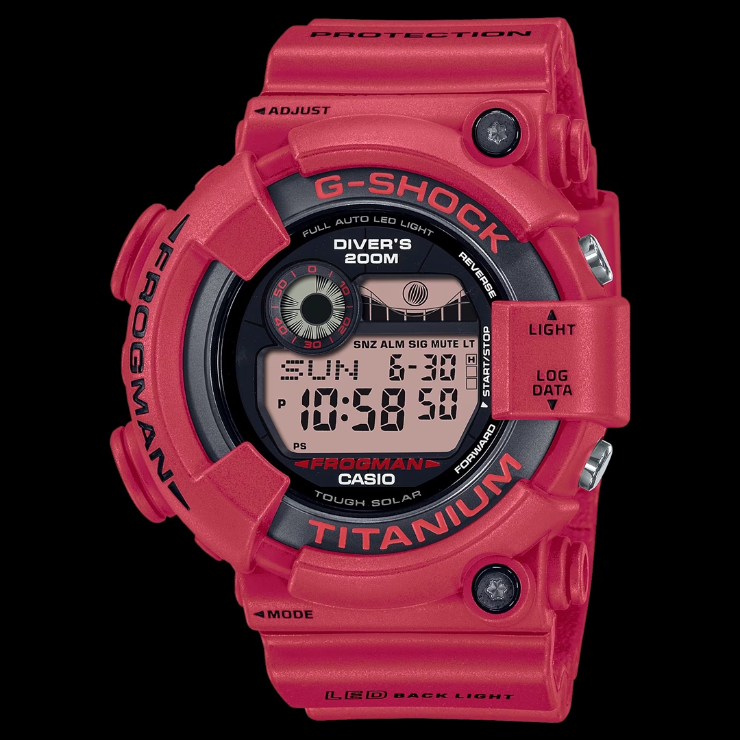 G-SHOCK FROGMAN/フロッグマン 30周年記念復刻「GW-8230NT-4JR」が4/14 発売 (Gショック ジーショック)