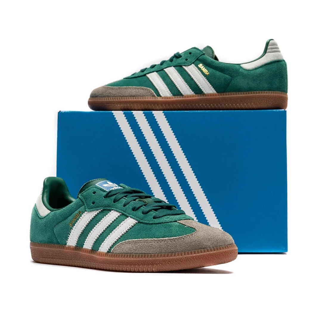 【国内 5/12 発売】アディダス オリジナルス サンバ “カレッジグリーン/ホワイト” (adidas Originals SAMBA OG “College Green/FTWR White”) [ID2054]