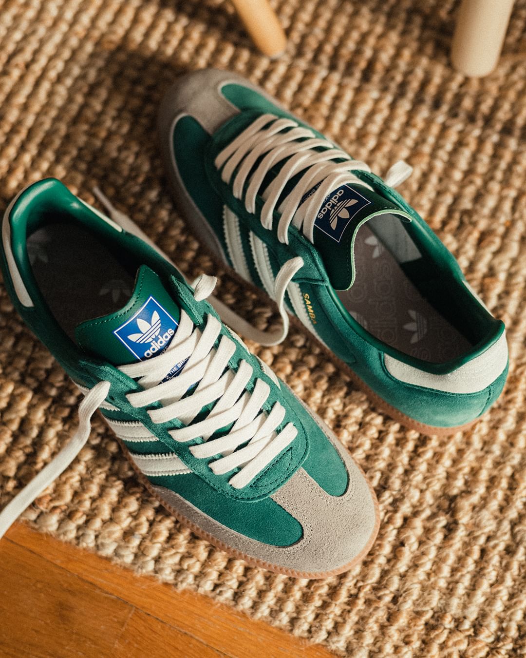 【国内 5/12 発売】アディダス オリジナルス サンバ “カレッジグリーン/ホワイト” (adidas Originals SAMBA OG “College Green/FTWR White”) [ID2054]