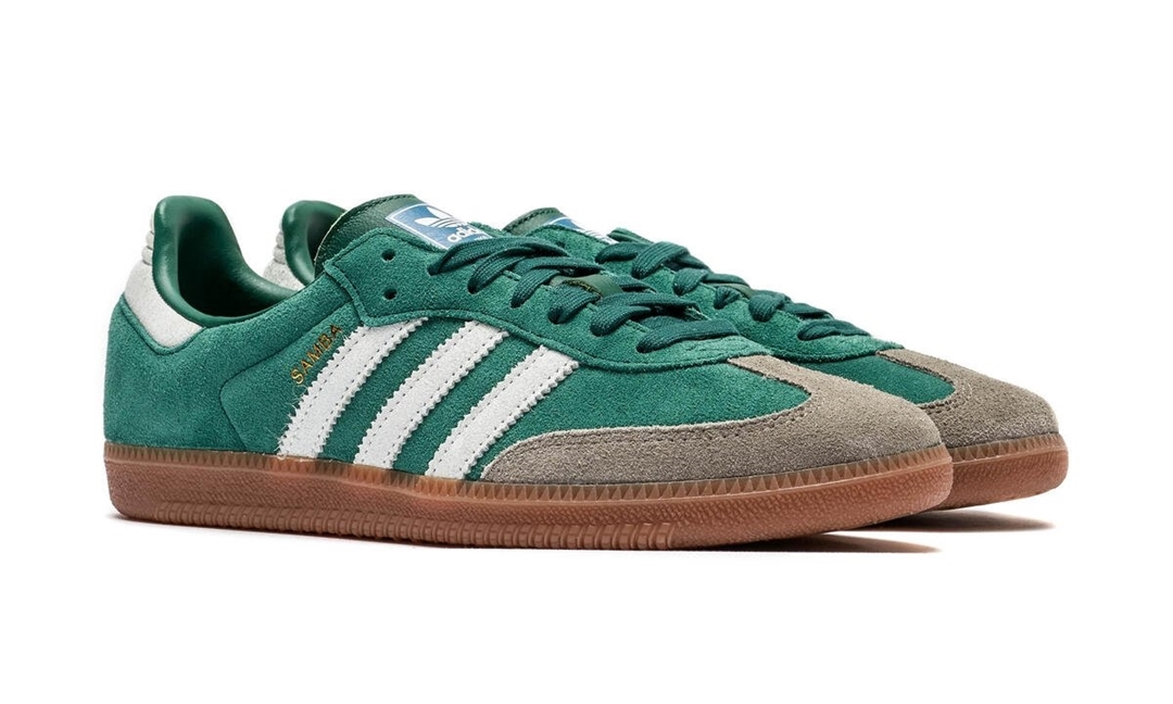 【国内 5/12 発売】アディダス オリジナルス サンバ “カレッジグリーン/ホワイト” (adidas Originals SAMBA OG “College Green/FTWR White”) [ID2054]