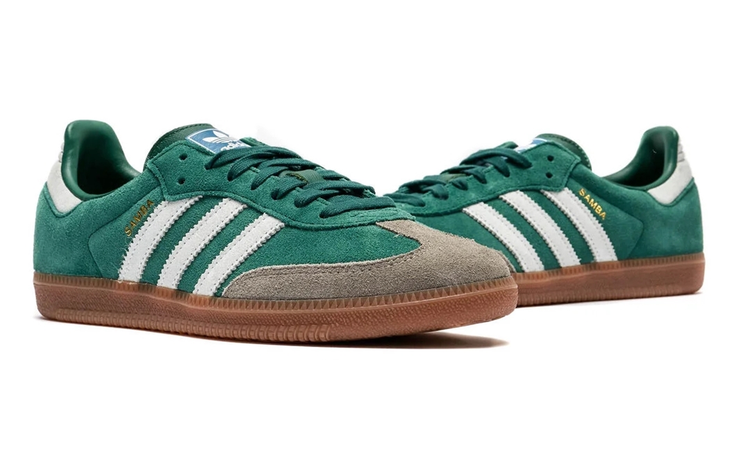 【国内 5/12 発売】アディダス オリジナルス サンバ “カレッジグリーン/ホワイト” (adidas Originals SAMBA OG “College Green/FTWR White”) [ID2054]