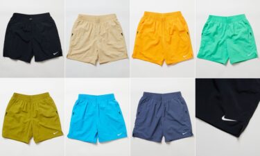 【4/7 12:00 発売】ナイキ × フリークスストア 別注/水陸着用可能 SWIM SHORTS (NIKE FREAK’S STORE スイム ショーツ)