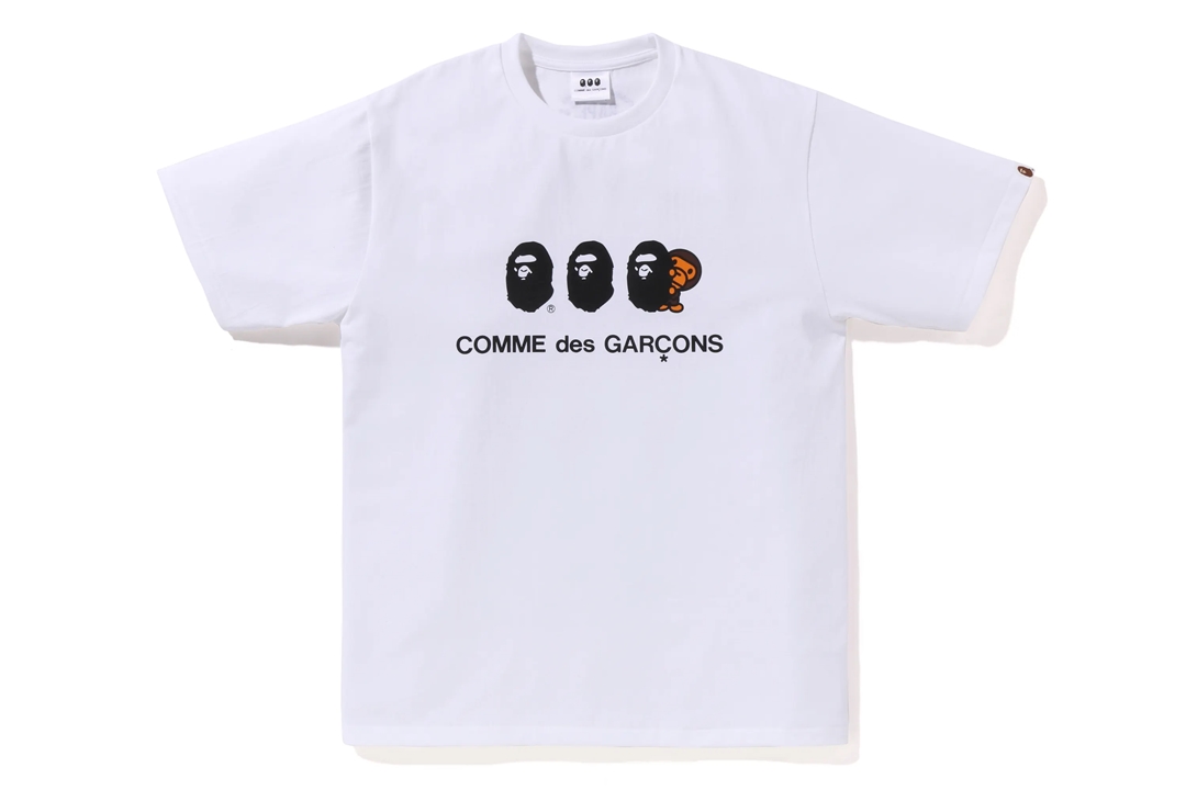 A BATHING APE × COMME des GARÇONS 2023 S/S 新作コレクションが4/22 からBAPE STORE COMME des GARÇONS OSAKAにて限定発売 (ア ベイシング エイプ コム デ ギャルソン)