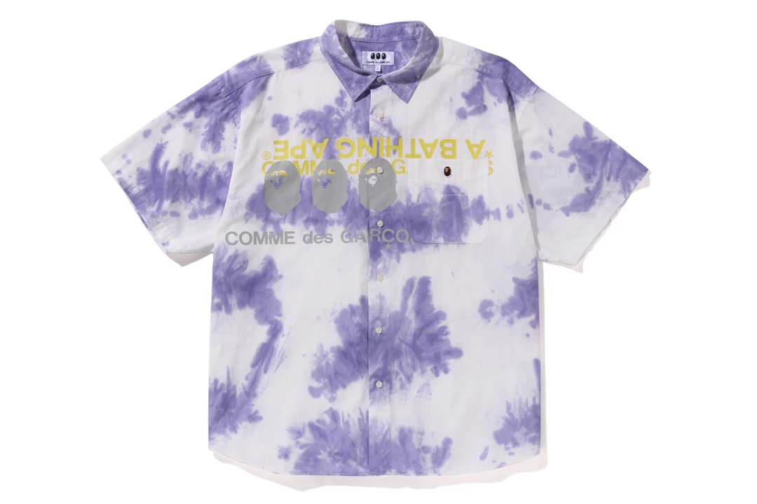 A BATHING APE × COMME des GARÇONS 2023 S/S 新作コレクションが4/22 からBAPE STORE COMME des GARÇONS OSAKAにて限定発売 (ア ベイシング エイプ コム デ ギャルソン)