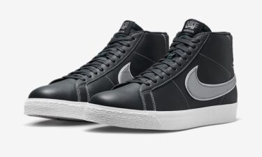 【国内 4/28 発売】Mason Silva × NIKE SB ZOOM BLAZER “Dark Obsidian/Metallic Silver” (メイソン・シルヴァ ナイキ SB ズーム ブレーザー ミッド “ダークオブシディアン/メタリックシルバー”) [DZ7260-400]