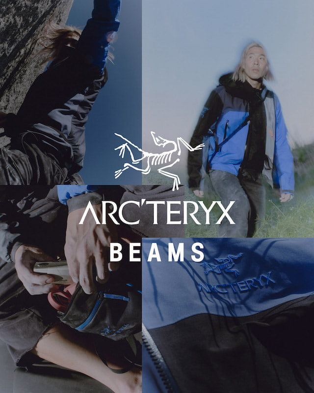 【4/22 発売】ARC’TERYX × BEAMS 2023 S/S “Boro Blue” (アークテリクス ビームス)