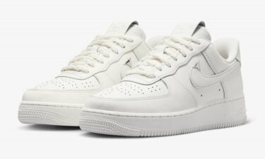 海外発売！ナイキ ウィメンズ エア フォース 1 ロー “ニードルワーク/セイル/メタリックシルバー” (NIKE WMNS AIR FORCE 1 LOW “Needlework/Sail/Metallic Silver”) [FJ4559-133]