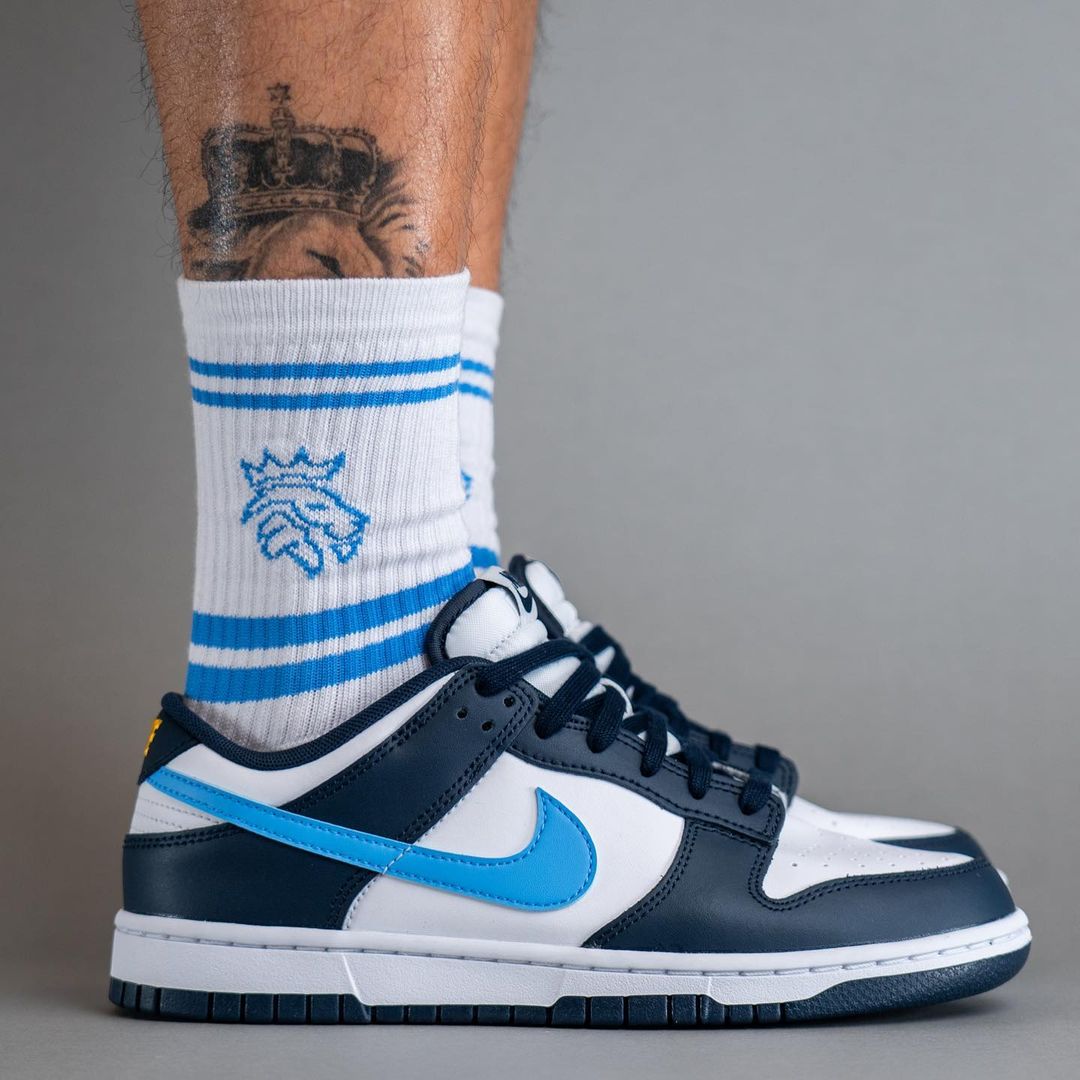 海外 7/18 発売予定！ナイキ ダンク ロー “ネイビー/ユニバーシティブルー” (NIKE DUNK LOW “Navy/University Blue”) [FN7800-400]