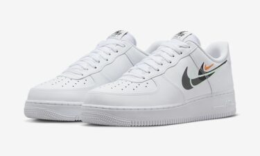 2023年 発売予定！ナイキ エア フォース 1 ロー "マルチスウッシュ/ホワイト" (NIKE AIR FORCE 1 LOW "Multi-Swoosh/White") [FN7807-100]