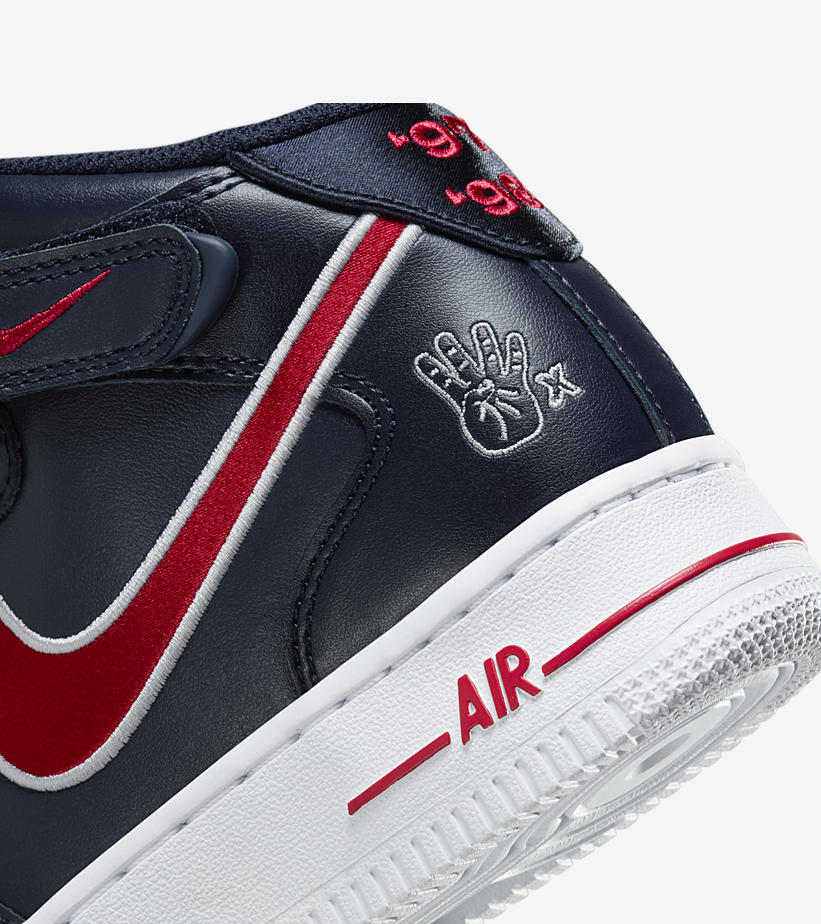 【国内 7/6 発売予定】ナイキ エア フォース 1 ミッド “ヒューストン コメッツ 4ピート” (NIKE AIR FORCE 1 MID “Houston Comets Four-Peat”) [FJ0728-400]