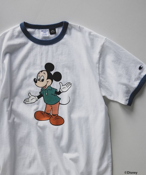 BEAMS Disney コラボ ミッキー Tシャツ ビームス