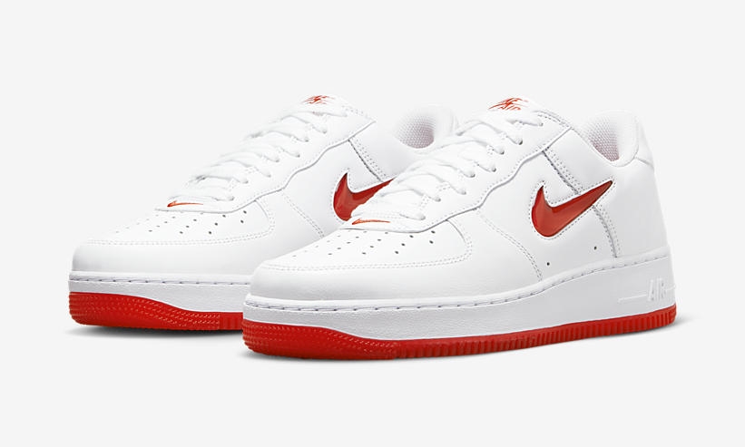 2023年 発売予定！ナイキ エア フォース 1 ロー ジュエル “ホワイト/ユニバーシティレッド” (NIKE AIR FORCE 1 LOW JEWEL “White/University Red”) [FN5924-101]