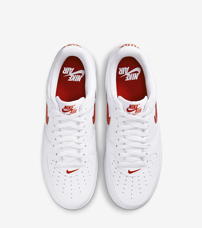 【国内 7/7 発売予定】ナイキ エア フォース 1 ロー ジュエル “ホワイト/ユニバーシティレッド” (NIKE AIR FORCE 1 LOW JEWEL “White/University Red”) [FN5924-101]