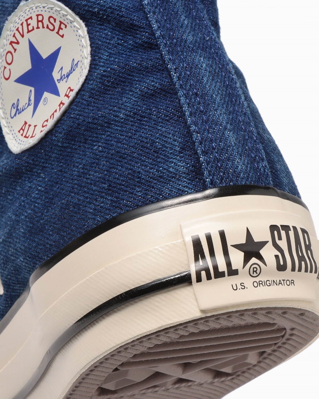 【国内 5/26 発売】ヴィンテージデニムをモチーフにした CONVERSE ALL STAR US AGEDDENIM HI (コンバース オールスター エイジドデニム)