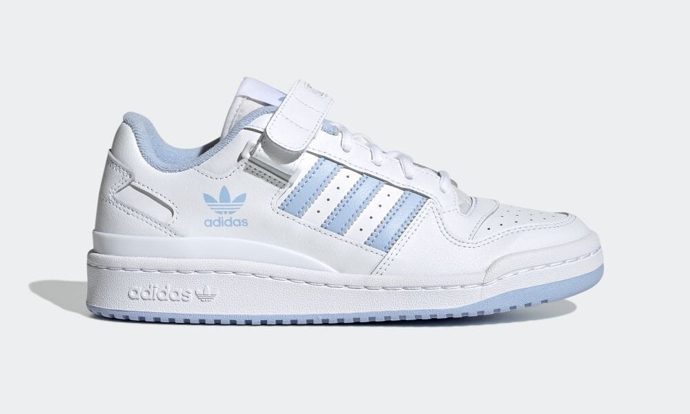 【国内 4/11 発売】adidas Originals FORUM LOW “White/Blue Dawn” (アディダス オリジナルス フォーラム ロー “フットウェアホワイト/ブルードーン”) [HQ1913]