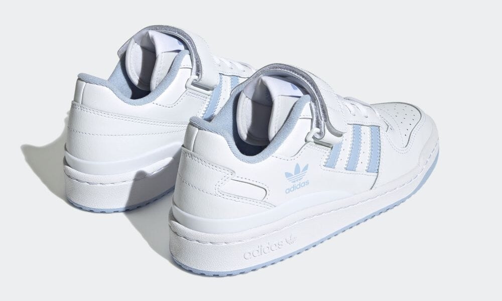 【国内 4/11 発売】adidas Originals FORUM LOW “White/Blue Dawn” (アディダス オリジナルス フォーラム ロー “フットウェアホワイト/ブルードーン”) [HQ1913]