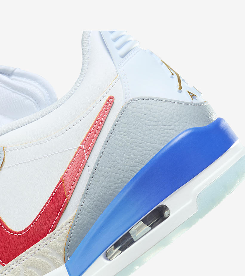 【国内 7/12 発売】ナイキ ジョーダン レガシー 312 ロー “ホワイト/ブルー/レッド” (NIKE JORDAN LEGACY 312 LOW “White/Blue/Red”) [FN8902-161]