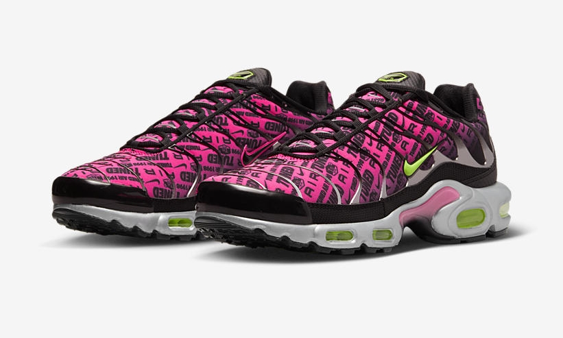 海外発売！ナイキ エア マックス プラス “チューンドエア/ボルト/ハイパーピンク” (NIKE AIR MAX PLUS “Tuned Air/Volt/Hyper Pink”) [FJ4883-001]