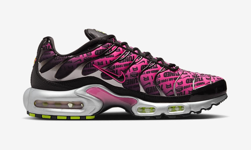 海外発売！ナイキ エア マックス プラス “チューンドエア/ボルト/ハイパーピンク” (NIKE AIR MAX PLUS “Tuned Air/Volt/Hyper Pink”) [FJ4883-001]