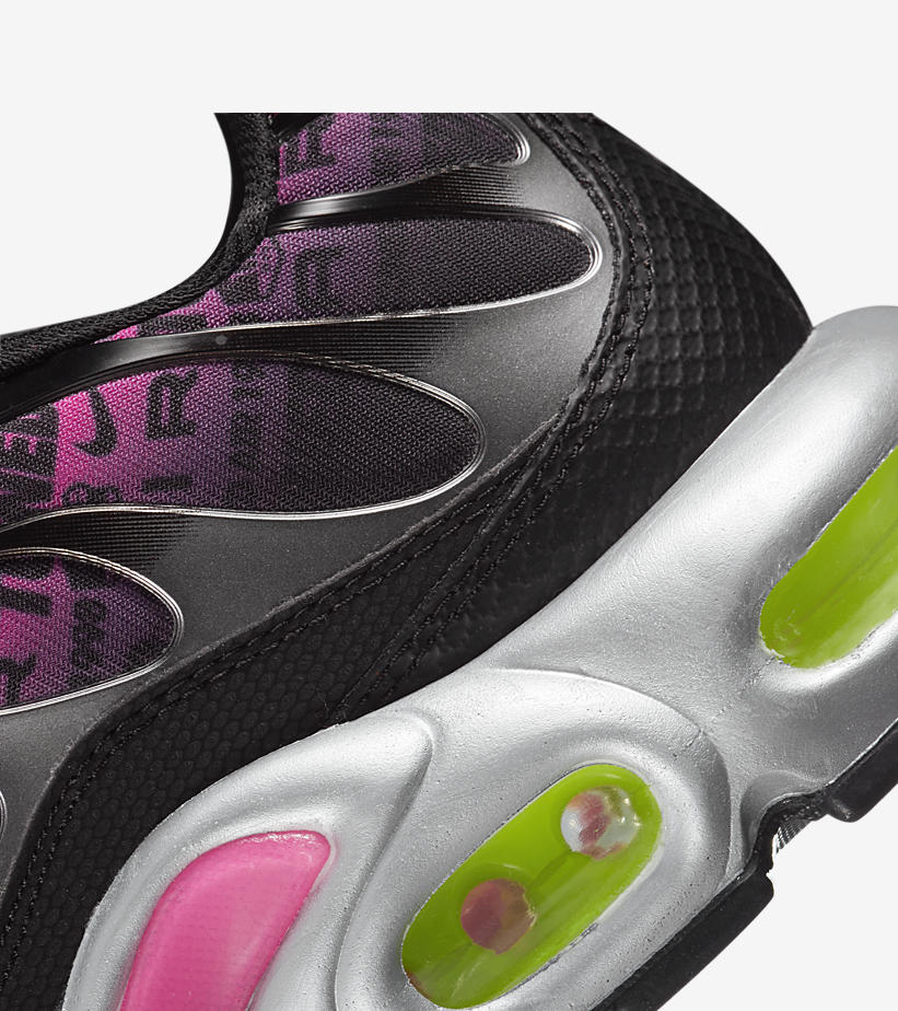 海外発売！ナイキ エア マックス プラス “チューンドエア/ボルト/ハイパーピンク” (NIKE AIR MAX PLUS “Tuned Air/Volt/Hyper Pink”) [FJ4883-001]