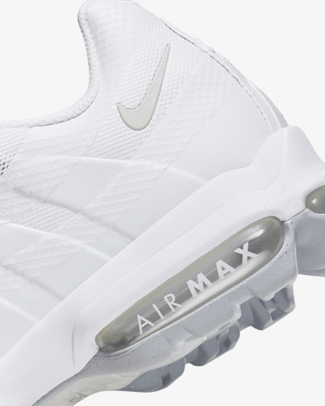 海外発売！ナイキ エア マックス 95 ウルトラ “ホワイト/ウルフグレー/フォトンダスト” (NIKE AIR MAX 95 ULTRA “White/Wolf Grey/Photon Dust”) [FJ4216-100]