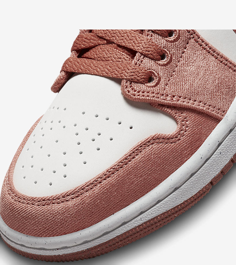 【国内 9/21 発売予定】ナイキ エア ジョーダン 1 ロー ”ピーチキャンバス” (NIKE AIR JORDAN 1 LOW “Peach Canvas”) [FN3722-801]