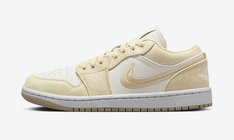 【国内 8/19 発売予定】ナイキ エア ジョーダン 1 ロー ”タンキャンバス” (NIKE AIR JORDAN 1 LOW “Tan Canvas”) [FN3722-701]