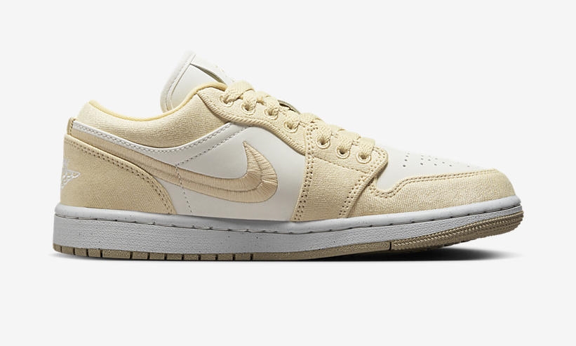 【国内 8/19 発売予定】ナイキ エア ジョーダン 1 ロー ”タンキャンバス” (NIKE AIR JORDAN 1 LOW “Tan Canvas”) [FN3722-701]