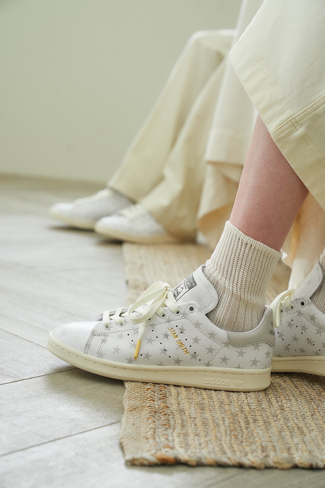 【国内 4/18、4/25 発売】atmos × adidas Originals STAN SMITH LUX “Star Print/White” (アトモス アディダス オリジナルス スタンスミス ラックス “スタープリント/ホワイト”) [IF9990]