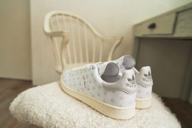 【国内 4/18、4/25 発売】atmos × adidas Originals STAN SMITH LUX “Star Print/White” (アトモス アディダス オリジナルス スタンスミス ラックス “スタープリント/ホワイト”) [IF9990]