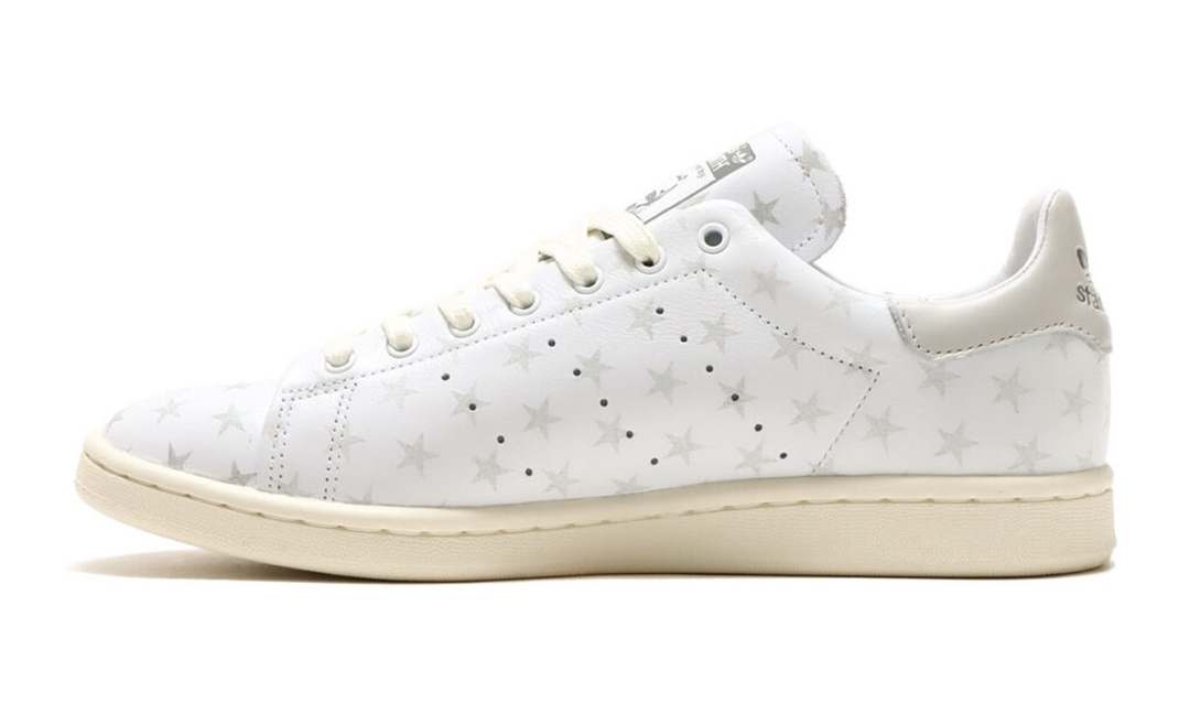 【国内 4/18、4/25 発売】atmos × adidas Originals STAN SMITH LUX “Star Print/White” (アトモス アディダス オリジナルス スタンスミス ラックス “スタープリント/ホワイト”) [IF9990]