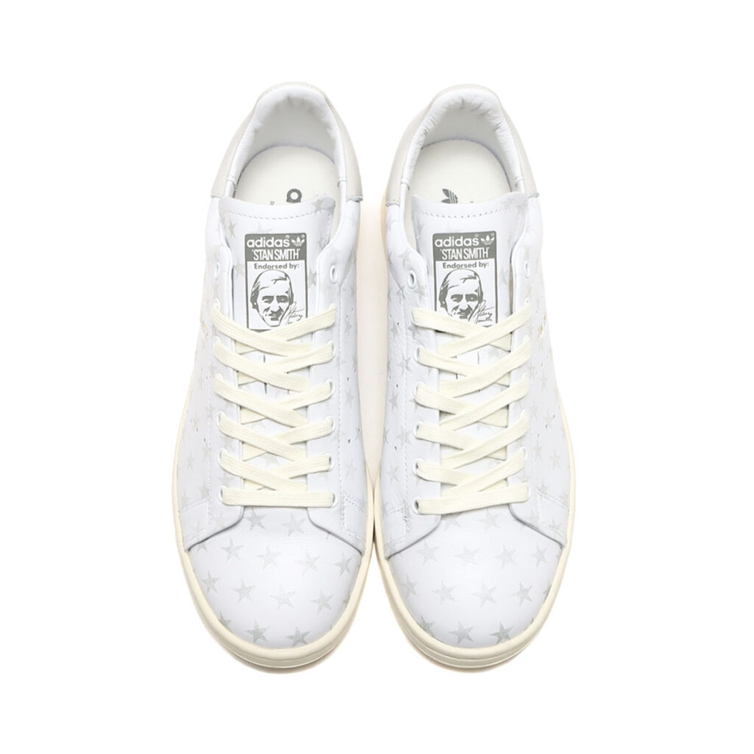 【国内 4/18、4/25 発売】atmos × adidas Originals STAN SMITH LUX “Star Print/White” (アトモス アディダス オリジナルス スタンスミス ラックス “スタープリント/ホワイト”) [IF9990]