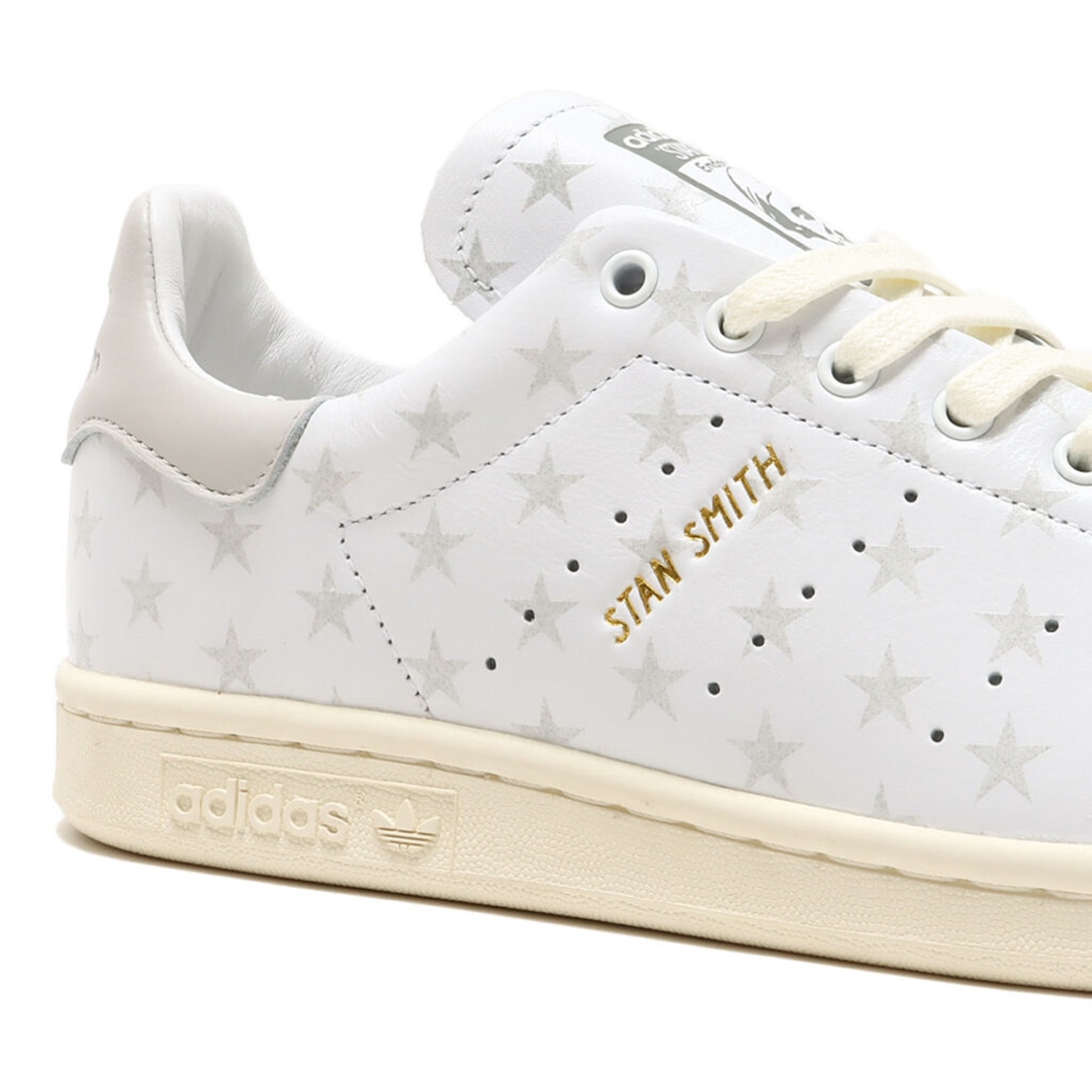 【国内 4/18、4/25 発売】atmos × adidas Originals STAN SMITH LUX “Star Print/White” (アトモス アディダス オリジナルス スタンスミス ラックス “スタープリント/ホワイト”) [IF9990]