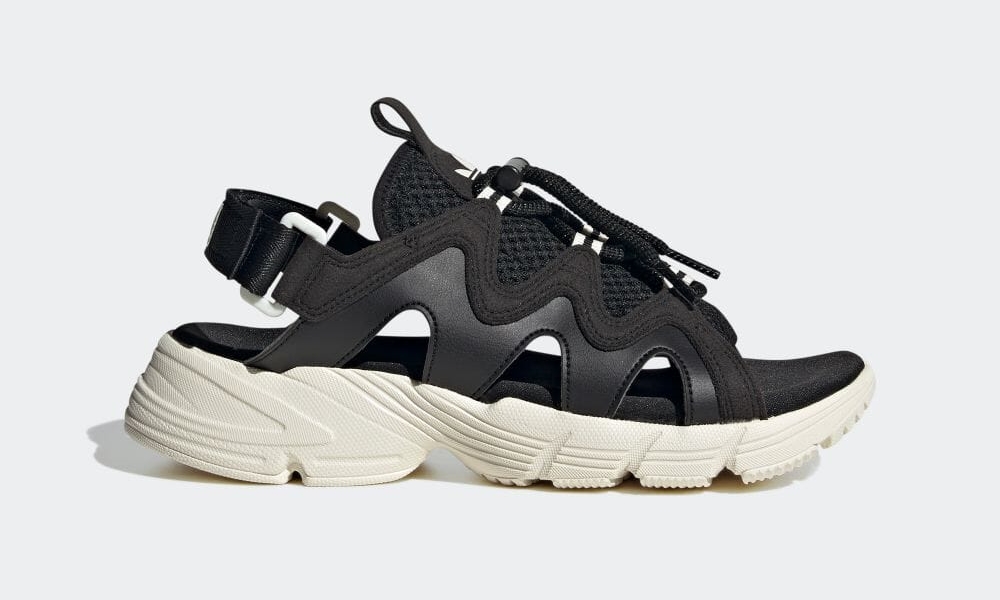 【国内 4/6 発売】adidas Originals ASTIR SANDALS “Black/White” (アディダス オリジナルス アスター サンダル “ブラック/ホワイト”) [HP9569]