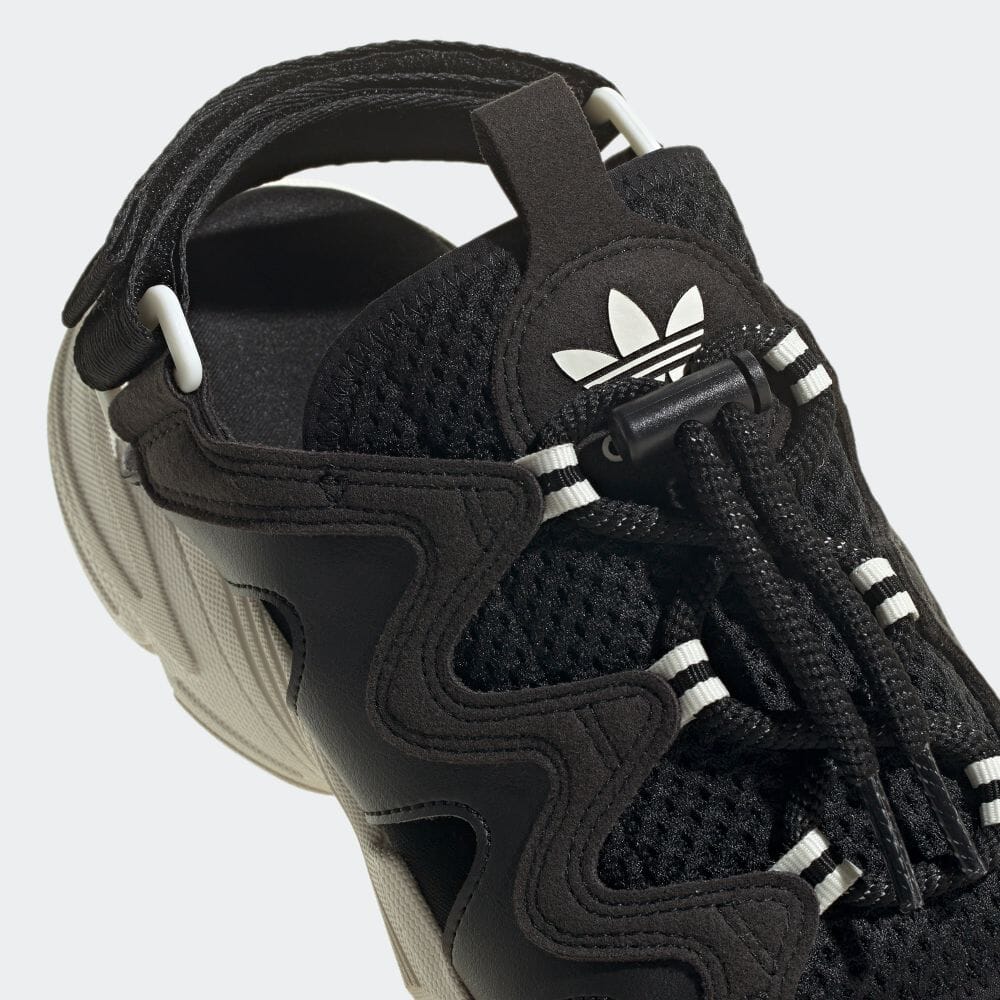 【国内 4/6 発売】adidas Originals ASTIR SANDALS “Black/White” (アディダス オリジナルス アスター サンダル “ブラック/ホワイト”) [HP9569]