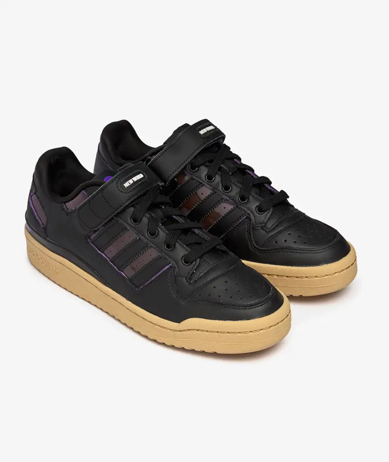 SVD SIVASDESCALZO × adidas Consortium FORUM LOW “Core Black/Purple Rush” (アディダス コンソーシアム フォーラム ロー “コアブラック/パープルラッシュ”) [IF7902]