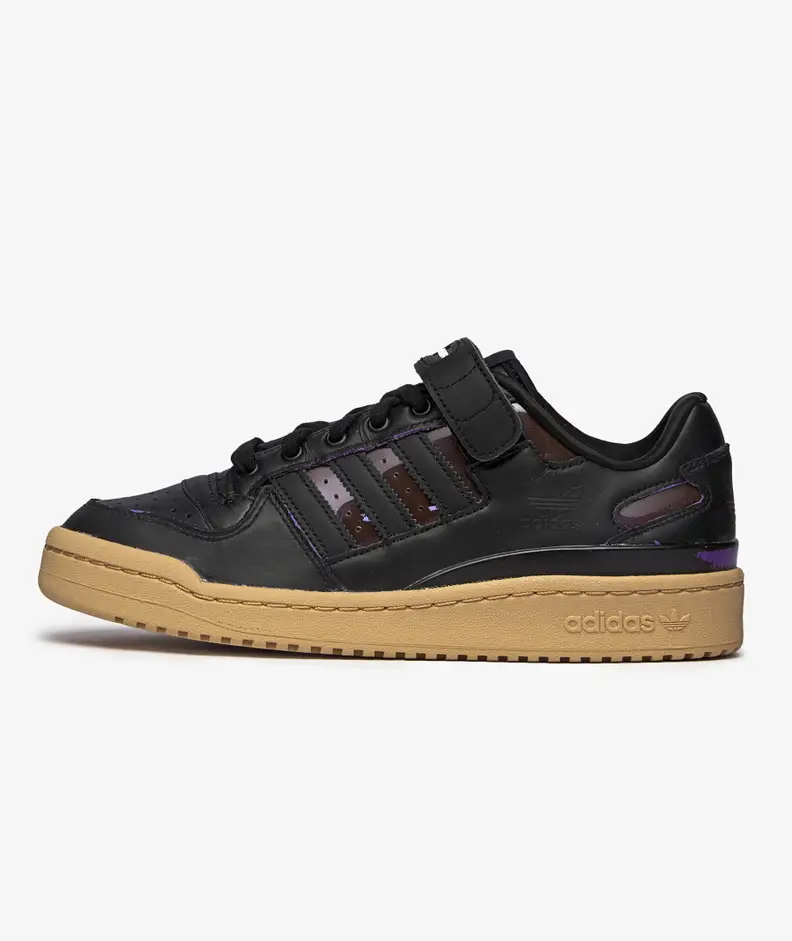 SVD SIVASDESCALZO × adidas Consortium FORUM LOW “Core Black/Purple Rush” (アディダス コンソーシアム フォーラム ロー “コアブラック/パープルラッシュ”) [IF7902]