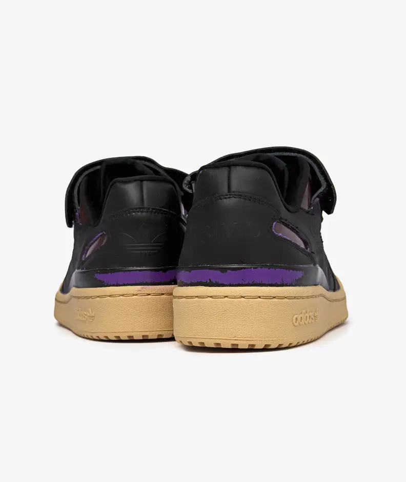 SVD SIVASDESCALZO × adidas Consortium FORUM LOW “Core Black/Purple Rush” (アディダス コンソーシアム フォーラム ロー “コアブラック/パープルラッシュ”) [IF7902]