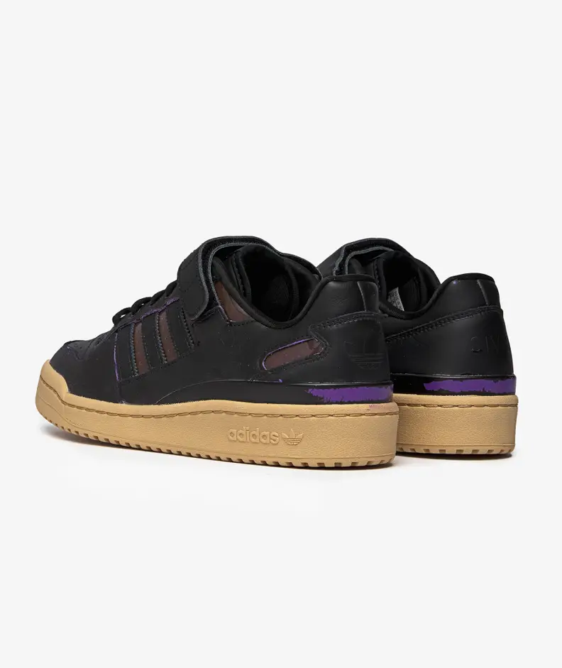 SVD SIVASDESCALZO × adidas Consortium FORUM LOW “Core Black/Purple Rush” (アディダス コンソーシアム フォーラム ロー “コアブラック/パープルラッシュ”) [IF7902]