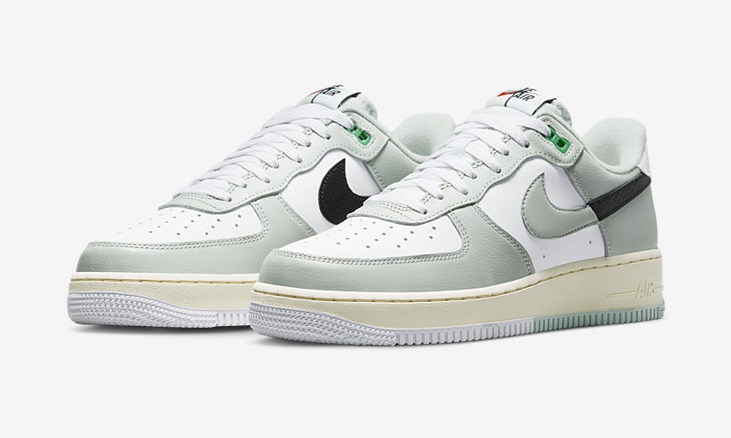 【国内 7/2 発売予定】ナイキ エア フォース 1 07 ロー “スプリット/ライトシルバー” (NIKE AIR FORCE 1 07 LOW “Split/Light Silver”) [DZ2522-001]