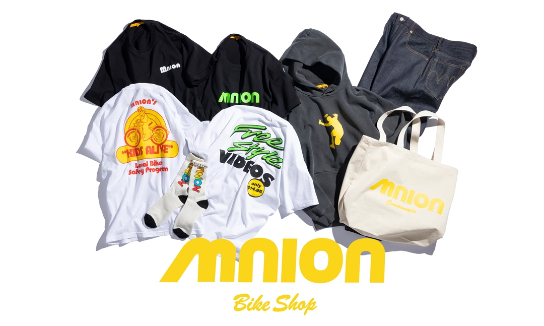 【4/14、4/21 発売】UNION TOKYOにて“MNION BIKE SHOP” BY MIN-NANO GORO (ユニオン ミンナノ)